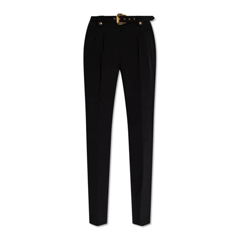 versace broek zwart|Men's Pants .